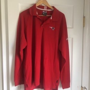 New England Patriots Long Sleeved Shirt Large